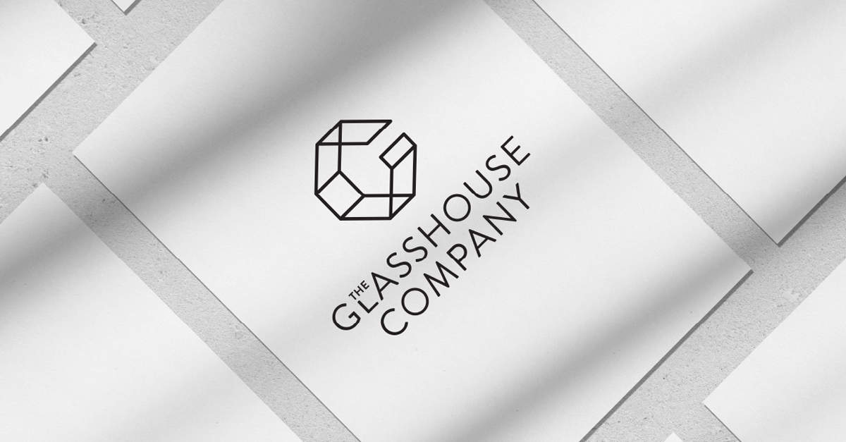 Brand identity logo for Melbourne business The Glasshouse Company