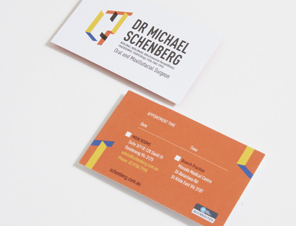 Business card branding and logo design by Christie Davis Design