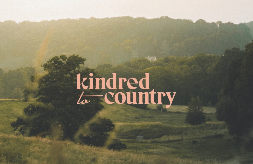 Graphic design services for Kindred to Country