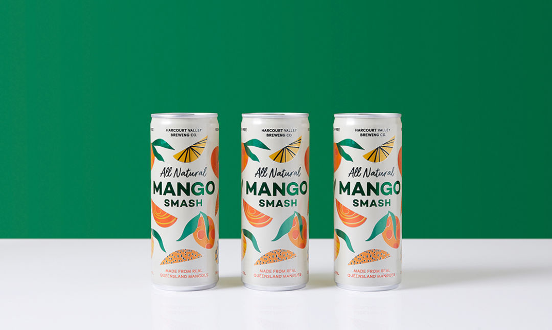 Packaging design Australia by Melbourne packaging designers – Mango Smash.