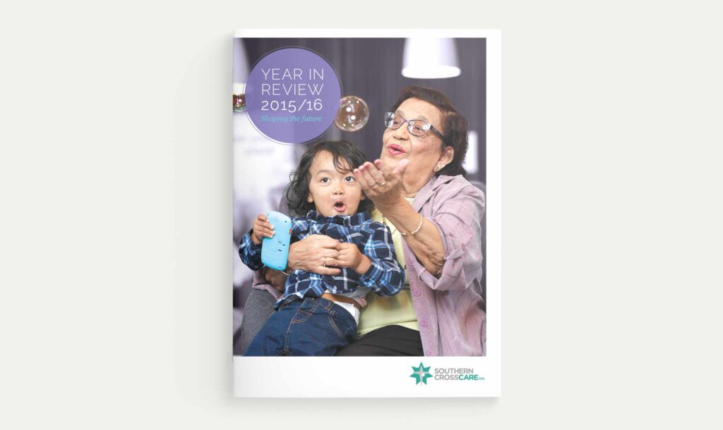 Annual report cover design photography