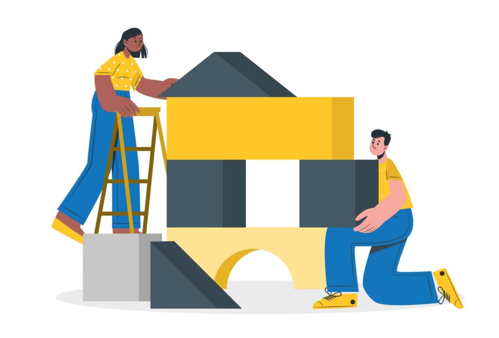 An element of a rebranding service – a custom illustration by a Melbourne illustrator at Christie Davis Design studio.